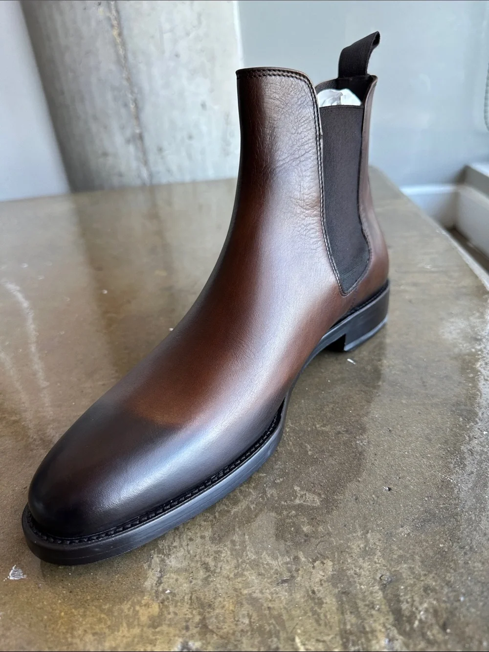 Scarosso Ebony Chelsea Boot